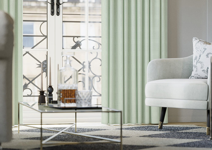 Shima Faux Silk, Moonstone - Made to Measure Curtains - Image 5